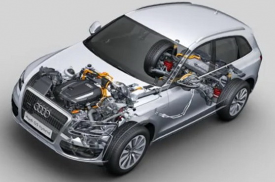 Audi Q5 Hybrid внутри Audi Q5 Hybrid внутри