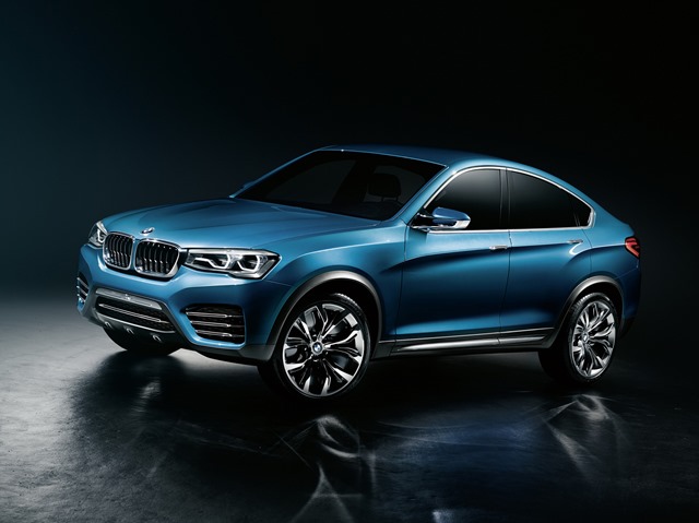 BMW X4 - вид сбоку